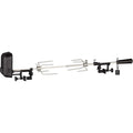 Grillspiess Pro S aus Edelstahl fuer Hyde 3 werkzeuglose Montage Belastung von 10 kg laufruhiger Elektromotor Betrieb durch Batterien oder Netzteil BBQ Grillzubehoer 7912